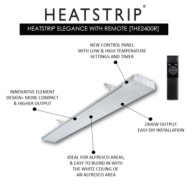 Elegance 2400 Watt + Fjernkontroll 3 Elegance 2400 Watt + Fjernkontroll - Bilde 3