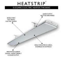 Heatstrip Elegance 3600 Watt 10 Heatstrip Elegance 3600 Watt -Dovre Peis Butikk Heatstrip Elegance 3600 watt 1