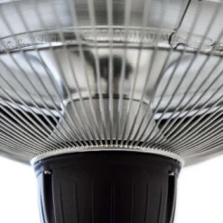 Henge Terrassevarmer 600/1500 W, Ø42 Cm, Svart -Dovre Peis Butikk Terrassevarmer haengemodel 600W 1500W sort OUT 70 103 sluk close up