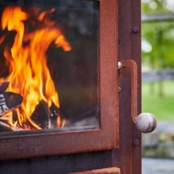 Bijuga Hagepeis -Dovre Peis Butikk bijuga corten steel fireplace