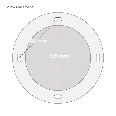 Toronto Hvit - 2-sidet Takhengt Biopeis 2 Toronto Hvit - 2-sidet Takhengt Biopeis - Bilde 2