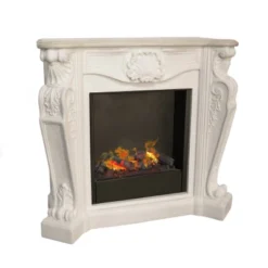 Louis Castle Stone Surround Hybrid Peis - Hvit
