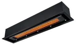 Heatstrip Intense 2200 Watt -Dovre Peis Butikk black heatstrip intense mounting box