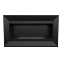 Horisontal Veggmontert Biopeis 10 Horisontal Veggmontert Biopeis -Dovre Peis Butikk black wall mounted bioethanol fireplace 3421 42273