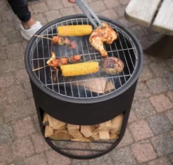 Transportal Brennetønne Med Grill -Dovre Peis Butikk braendetonde med grill
