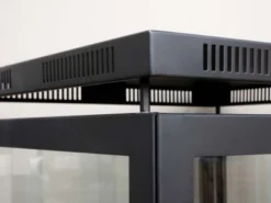 Muztag Murcia Stilfull Terrassevarmer -Dovre Peis Butikk close up murcia gaspejs sort