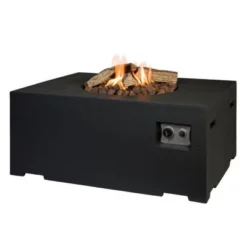 Rektangulært Gasspeisbord - Sort