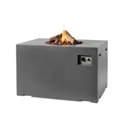 Lounge & Dining Rektangulær Gasspeis Antrasitt