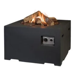 Kvadratisk Gasspeisbord - Sort