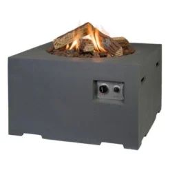 Kvadratisk Gasspeisbord - Antrasitt