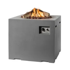 Lounge & Dining Kvadratisk Gasspeis Antrasitt