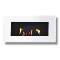 New York Empire - Hvid 8 New York Empire - Hvid -Dovre Peis Butikk decoflame new york empire wall mounted ventless fireplace white finish 52724