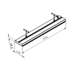 Heatstrip Elegance 1800 Watt -Dovre Peis Butikk elp70102 45979