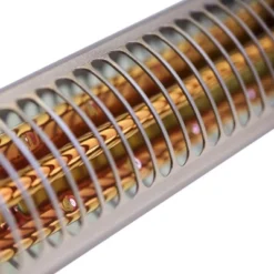 Terrassevarmer HEAT1 2000W Titangrå -Dovre Peis Butikk heat1 212 321 vaeghaent terrassevarmer closeup slukket 42888