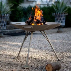 Lotus Bålfat -Dovre Peis Butikk high lotus steel fire pit
