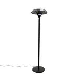 Terrassevarmer Gulv UFO 800/1200/2000 W Svart -Dovre Peis Butikk hortus 211 379 terrassevarmer gulvmodel ufo 800 1200 2000 w med fjernbetjening sort slukket