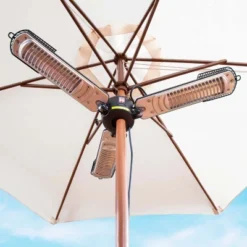 Terrassevarmer Parasoll 650/ 1300/ 2000 W -Dovre Peis Butikk hortus parasol terrassevarmer 43109