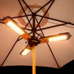 Terrassevarmer Parasoll 650/ 1300/ 2000 W -Dovre Peis Butikk hortus parasol terrassevarmer 43110