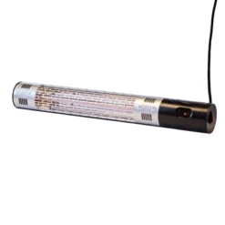 Terrassevarmer 1500W, GT + Fjernkontroll 26 Terrassevarmer 1500W, GT + Fjernkontroll -Dovre Peis Butikk hortus211357terrassevarmervaegmodel1500wsortcloseupsluk 42991