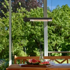 Terrassevarmer 1500W, GT + Fjernkontroll 17 Terrassevarmer 1500W, GT + Fjernkontroll -Dovre Peis Butikk hortus211357terrassevarmervaegmodel1500wsortmilj 42997