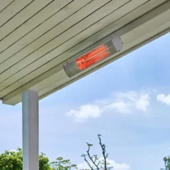 Terrassevarmer Vegg 1500 W, 51 Cm, Sølv -Dovre Peis Butikk hortusterrassevarmervaegmodel1500wsoelvprimaer 42969