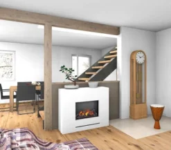 Lessing -Dovre Peis Butikk hvid lessing hybrid pejs