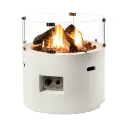 Rundt Gasspeisbord - Sort