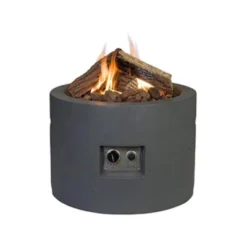 Rundt Gasspeisbors - Antrasitt