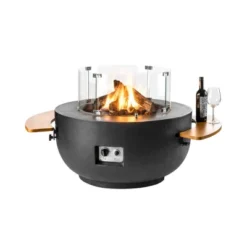 Skål Gasspeisbord - Sort -Dovre Peis Butikk images gas801151 44334