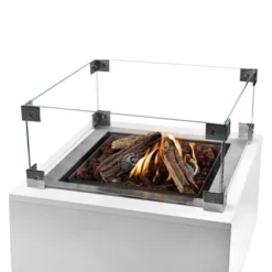 Stor Innebygd Brenner - Kvadratisk -Dovre Peis Butikk images gas801784 44457