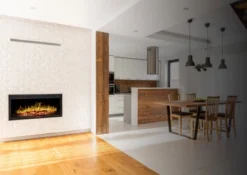 LED Klassisk Innebygd Elektrisk Peis - 102cm -Dovre Peis Butikk ledklassisk100indbygning 35442