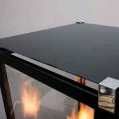 Glass Til Muztag Malaga Terrassevarmer -Dovre Peis Butikk malaga sort topglas