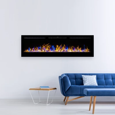 Merseyside Svart Elektrisk Peis 2 Merseyside Svart Elektrisk Peis - Bilde 2