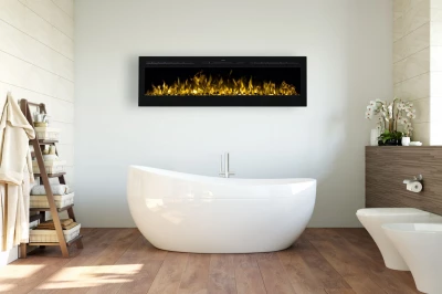 Merseyside Svart Elektrisk Peis 13 Merseyside Svart Elektrisk Peis - Bilde 13