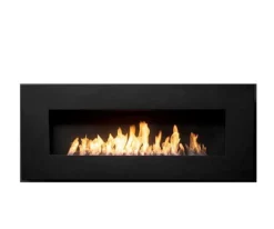 Icon Fires Nero 1750 Veggmontert - Svart -Dovre Peis Butikk nero sort icon fires 30296