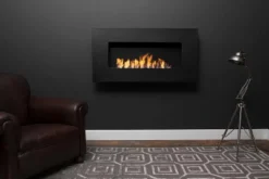 Icon Fires Nero 1150 Veggmontert - Svart -Dovre Peis Butikk nero wall icon fires 30283