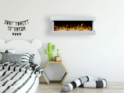 Nordfolk Hvit - 3-sidig Veggmontert Elpeis 4 Nordfolk Hvit - 3-sidig Veggmontert Elpeis - Bilde 4