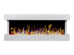 Nordfolk Hvit - 3-sidig Veggmontert Elpeis 17 Nordfolk Hvit - 3-sidig Veggmontert Elpeis -Dovre Peis Butikk nordfolk vaeghaengt hvid 3 sidet elpejs 2 33926