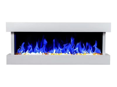 Nordfolk Hvit - 3-sidig Veggmontert Elpeis 2 Nordfolk Hvit - 3-sidig Veggmontert Elpeis - Bilde 2