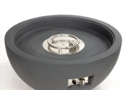 Osaka Utendørs Gass Fire Pit -Dovre Peis Butikk osaka grey fireplace with built in fireplace