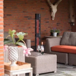 Royal Diamond Dark Elektrisk Terrassevarmer -Dovre Peis Butikk royal diamond sunred 3000 patio heater