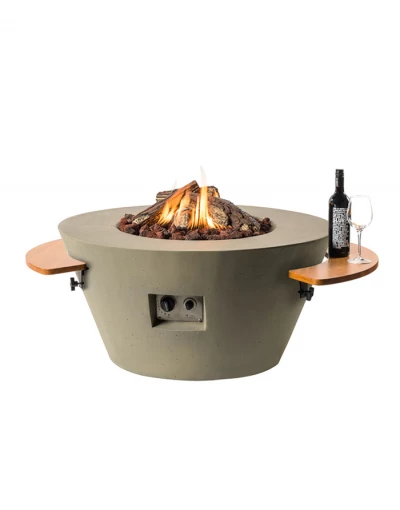 Cone-bowl Sidebord I Tre Med 2gummistøtter 2 Cone-bowl Sidebord I Tre Med 2gummistøtter - Bilde 2