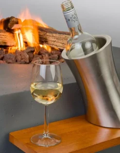 Sidebord I Tre - Liten Firkantet