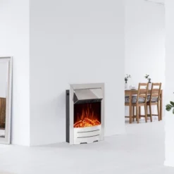 Dorset Elpeis Innsats -Dovre Peis Butikk silver dorset electric fireplace