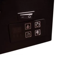 Sort Elpeis Til Vegg -Dovre Peis Butikk smallwallhangingelectricfirepanel 38102