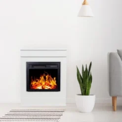 Somerset Elpeis For Gulv -Dovre Peis Butikk somerset electric fireplace white