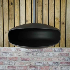 Svart UFO-50 Takmontert Biopeis -Dovre Peis Butikk sort lofthaengt biopejs