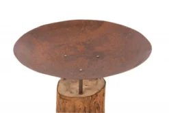 Corten Stål Fire Pit På Trestubbe 11 Corten Stål Fire Pit På Trestubbe -Dovre Peis Butikk stal balfad