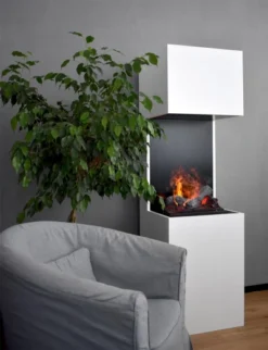 Beethoven -Dovre Peis Butikk standing white water fireplace