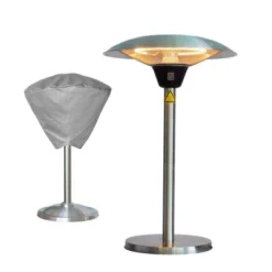 Terrassevarmer Bordmodell 900/ 1200/ 2100W -Dovre Peis Butikk terrassevarmer bordmodel 900 1200 2100 w soelv betraek